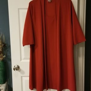 Nwt 3x red dress